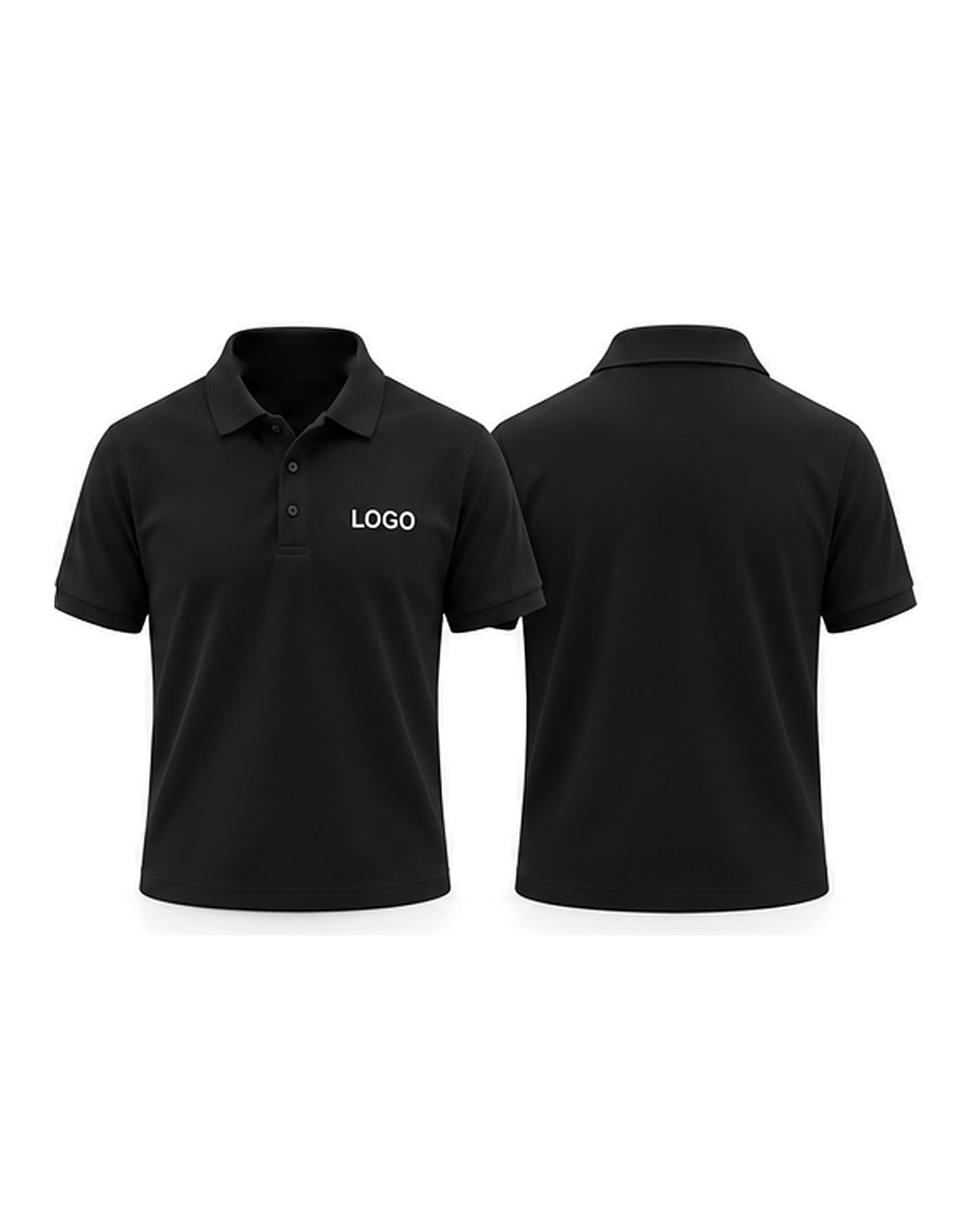 Classic corporate polo, black