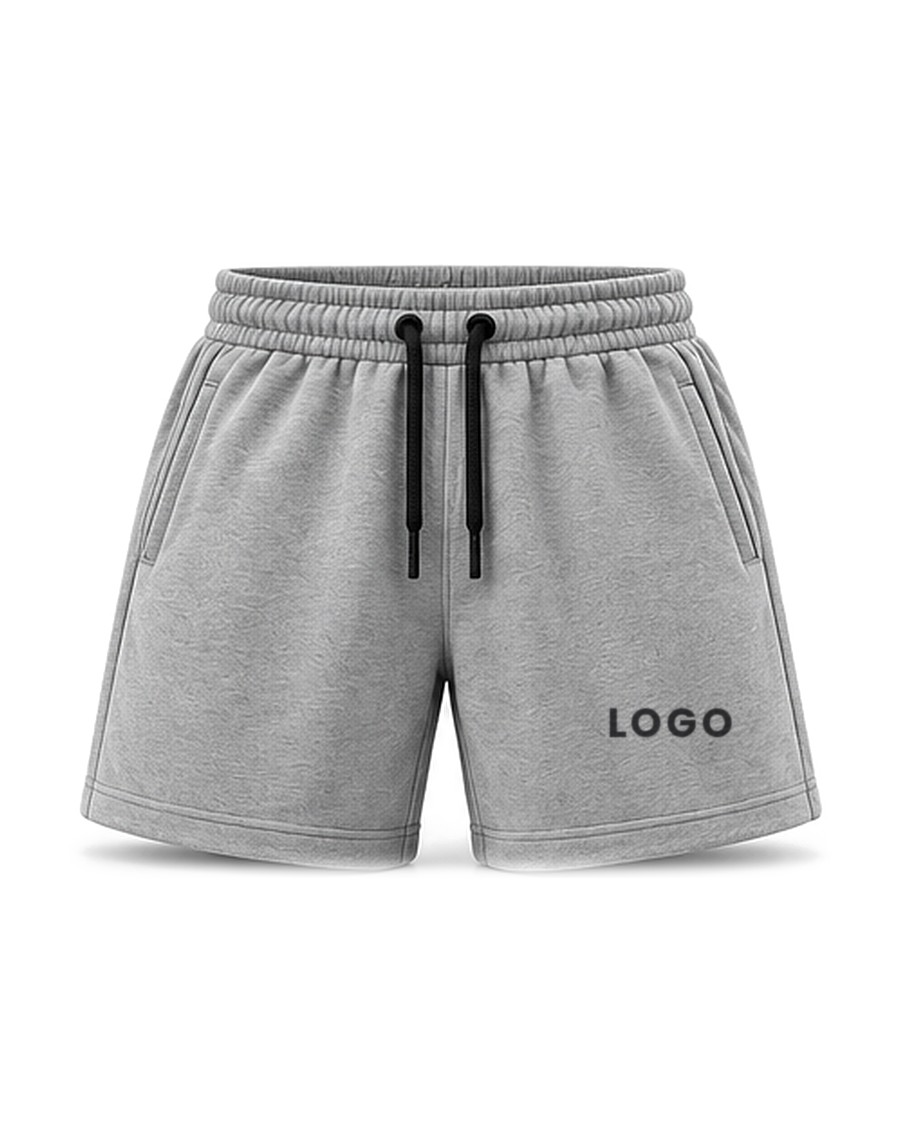 Athletic shorts, grey melange