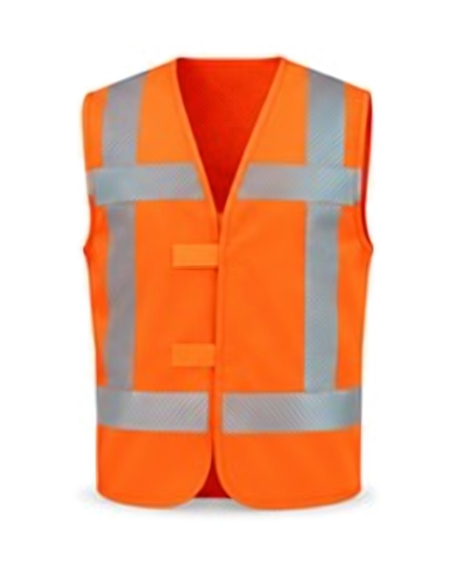 Reflective vest, orange